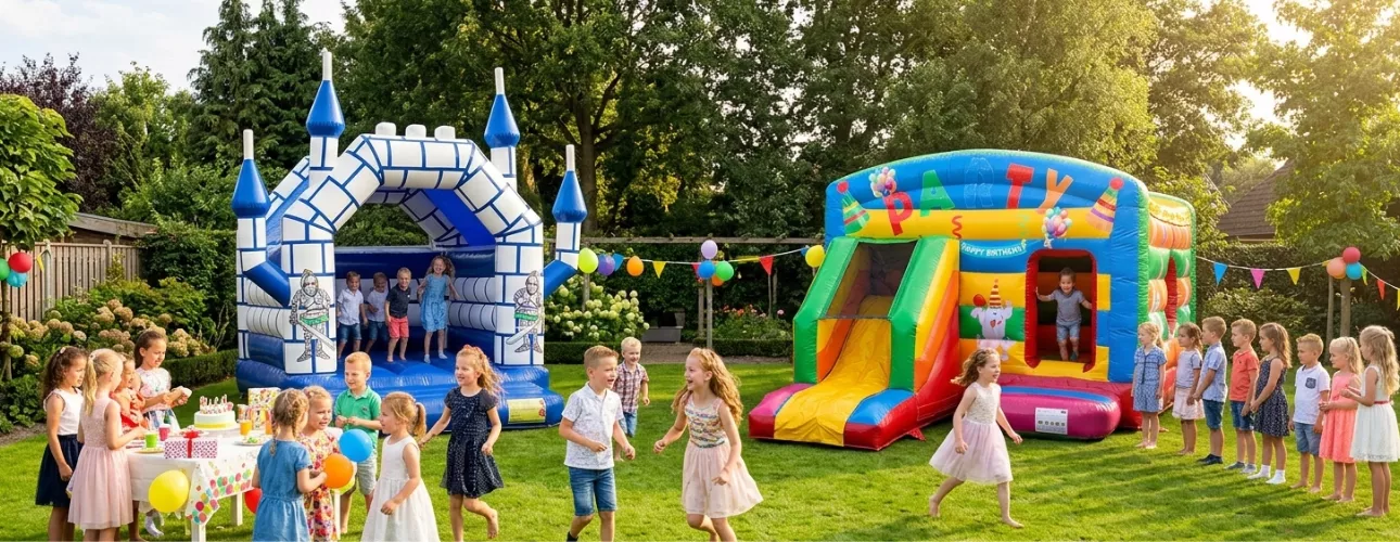 Verjaardag organiseren met Springkussenverhuur Parkstad