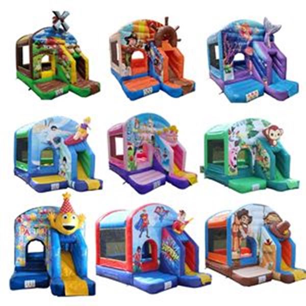 Weekendhuur Springkussen 4x3 met glijbaan